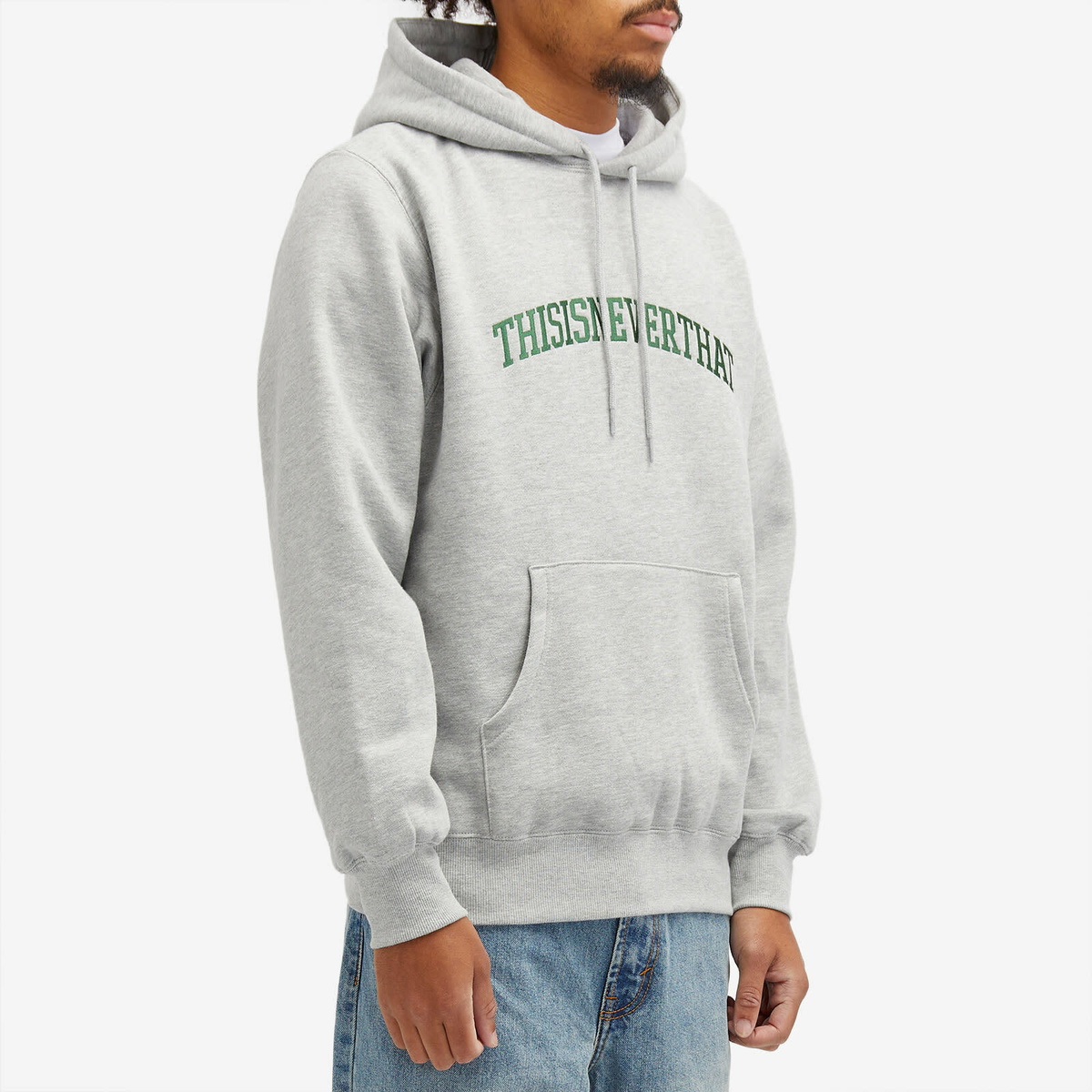 thisisneverthat Men's Arch-Logo Hoody in Grey Heather