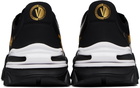 Versace Jeans Couture Black Trail Trek Sneakers