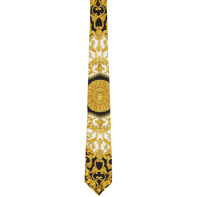 Photo: Versace Multicolor Baroque Tie