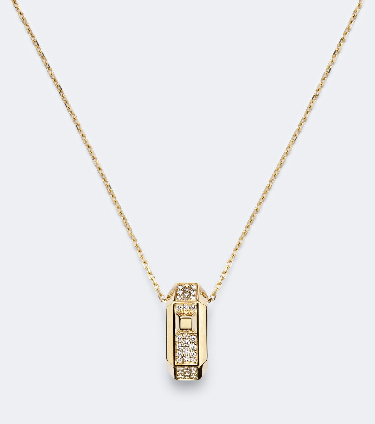 Messika Moderniste 18kt gold pendant necklace with diamonds