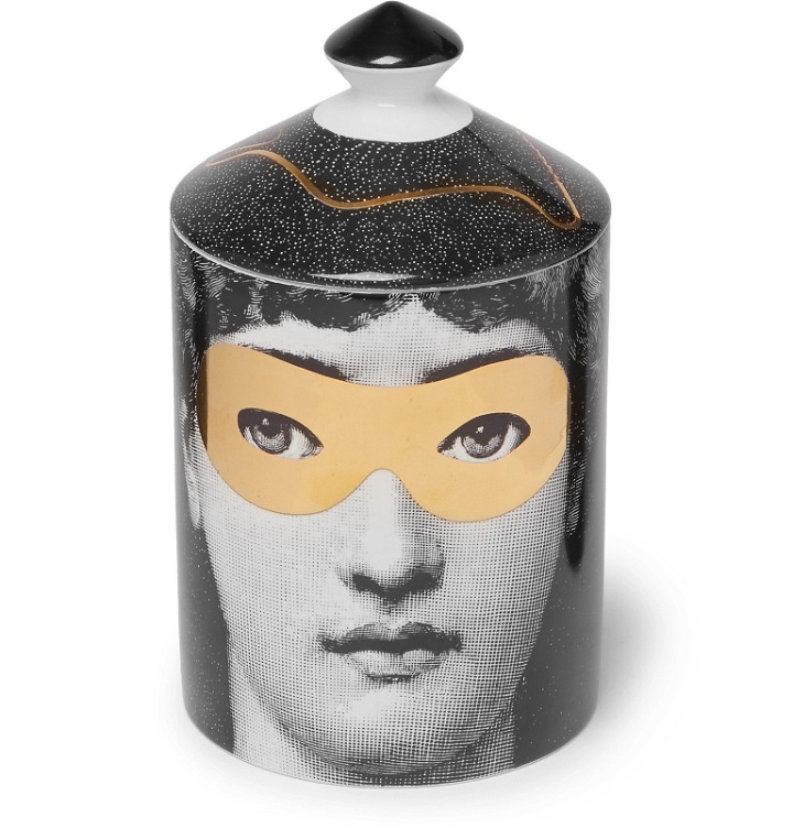 Photo: Fornasetti - Golden Burlesque Scented Candle, 300g - Gray