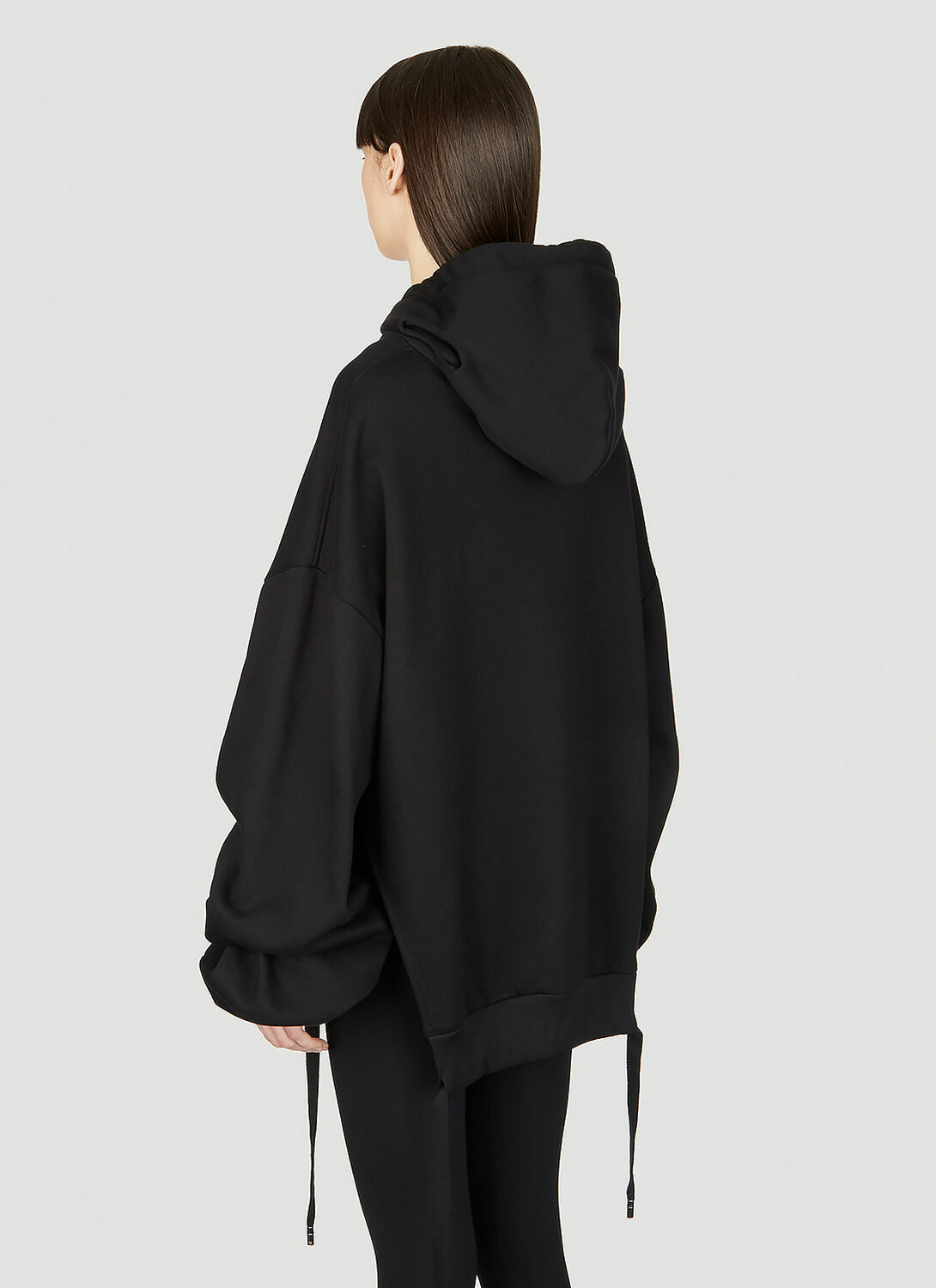 Dolce & Gabbana Logo Plaque Hooded Sweatshirt