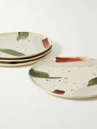 Soho Home - Alameda Set of Four Stoneware Plates