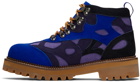 KidSuper Blue & Purple Swirls Boots