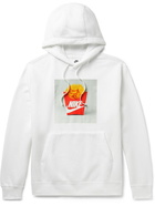 Nike - Sportswear Printed Cotton-Blend Jersey Hoodie - White