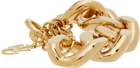 JW Anderson Gold Oversized Chain Bracelet