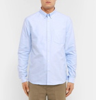 NN07 - Sixten Slim-Fit Button-Down Collar Cotton Oxford Shirt - Men - Sky blue