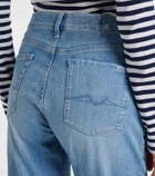 7 For All Mankind Mid-rise skinny jeans
