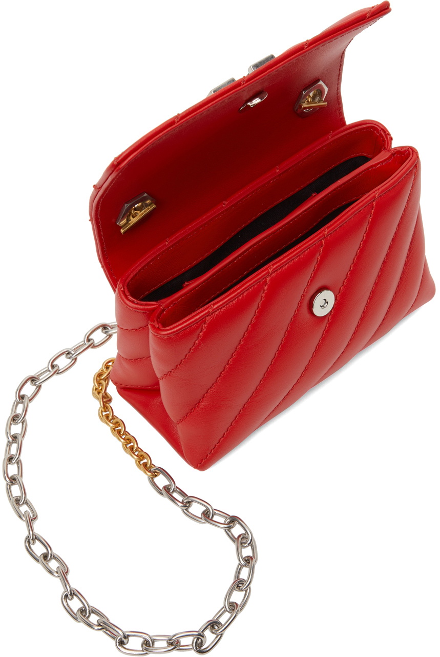 Off white purse on sale red