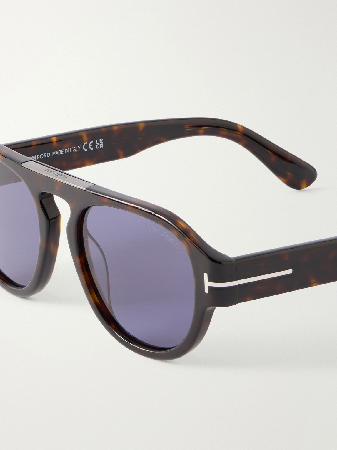 TOM FORD - Pablo-02 Round-Frame Acetate Sunglasses - Brown