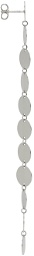 Saskia Diez Silver Multi Paillettes Earrings