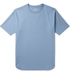 nonnative - Festival Logo-Print Cotton-Jersey T-Shirt - Blue