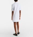 Thom Browne 4-Bar cotton piqué polo dress
