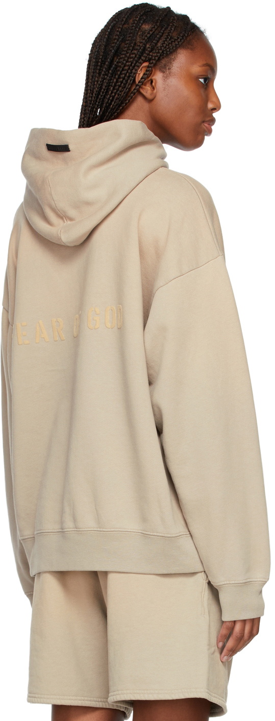 Fear of God Taupe 'FG' Hoodie