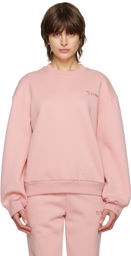Danielle Guizio Pink Oversized Sweatshirt
