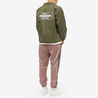 Neighborhood Men's Windbreaker Logo Jacket in Olive Drab