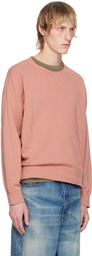 visvim Pink Jumbo Sweatshirt