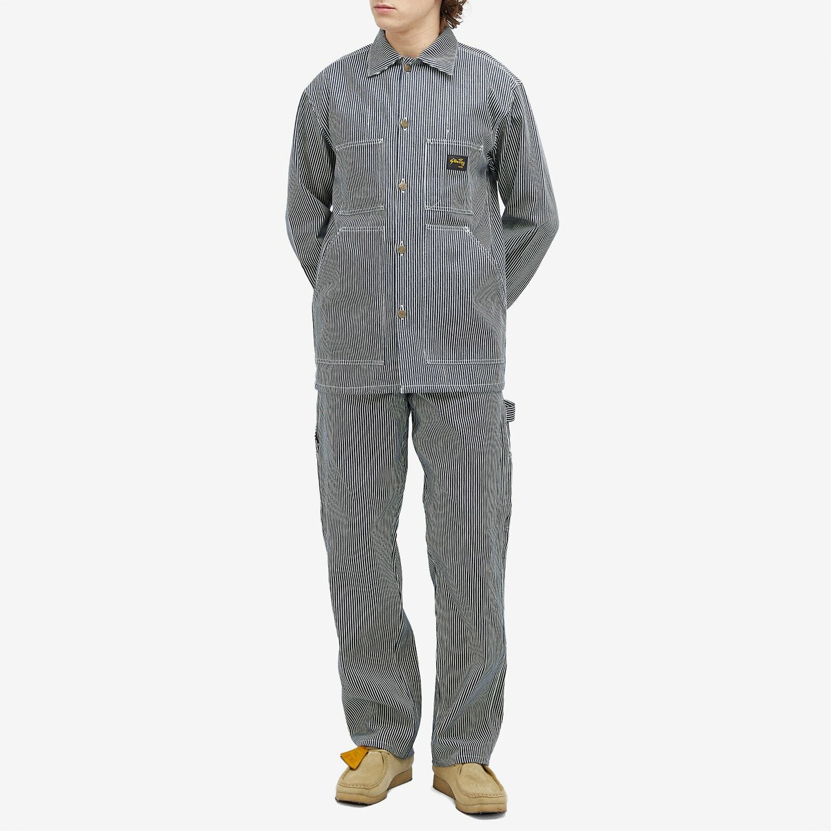 Stan Ray Men's Shop Jacket in Hickory Stripe Stan Ray