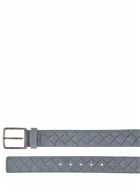 BOTTEGA VENETA - 3.5cm New Intreccio Buckle Leather Belt