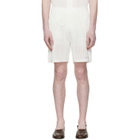 Casablanca Off-White Mesh Shorts