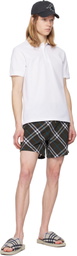 Burberry Beige Check Trek Sandals