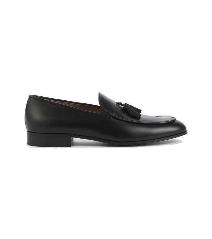 Photo: Gianvito Rossi Julio leather loafers