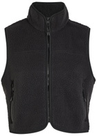 Vuori Alpine Fleece Gilet Black