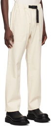 AMBUSH Off-White Cotton Trousers
