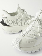 Moncler - Trailgrip Lite2 Logo-Print Ripstop and Rubber Sneakers - White