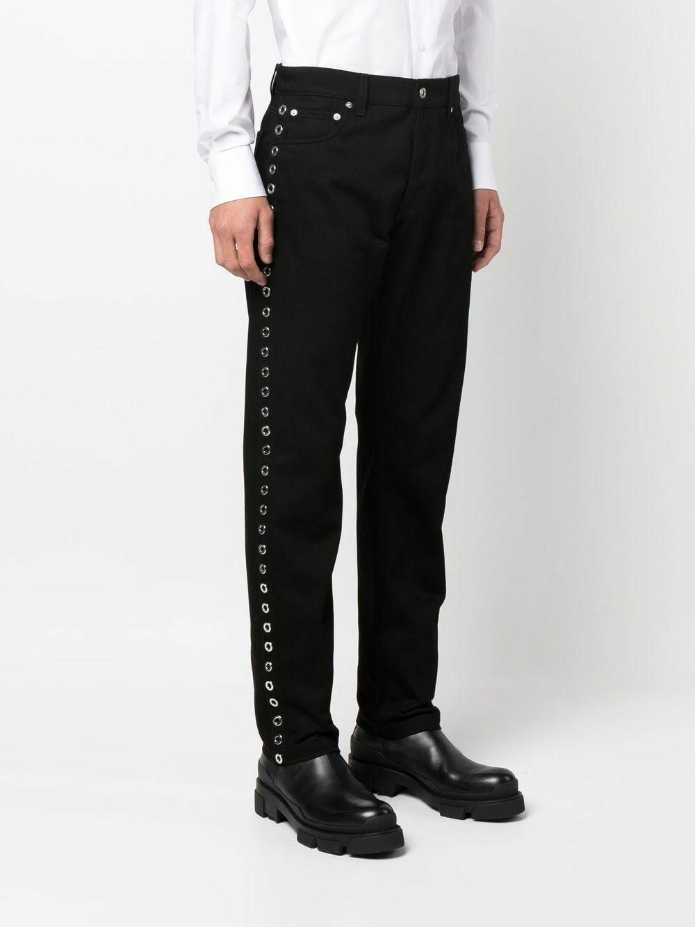 ALEXANDER MCQUEEN - Denim Cotton Jeans