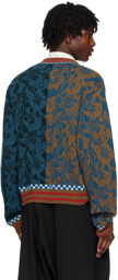 Henrik Vibskov Blue Greenhouse Cardigan