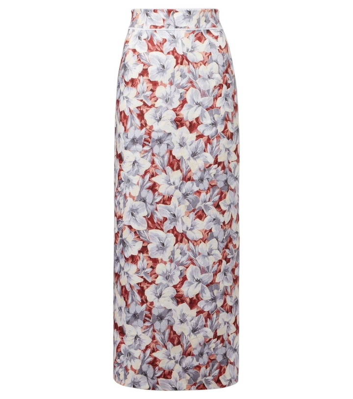 Photo: Posse Emma floral linen maxi skirt