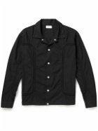John Elliott - Panelled Cotton Shirt - Black