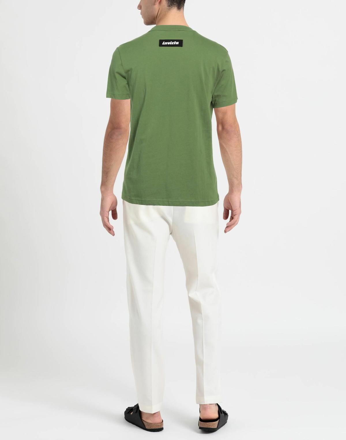 Invicta Mens T-shirt in Military green