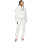 GmbH White Denim Can Jacket