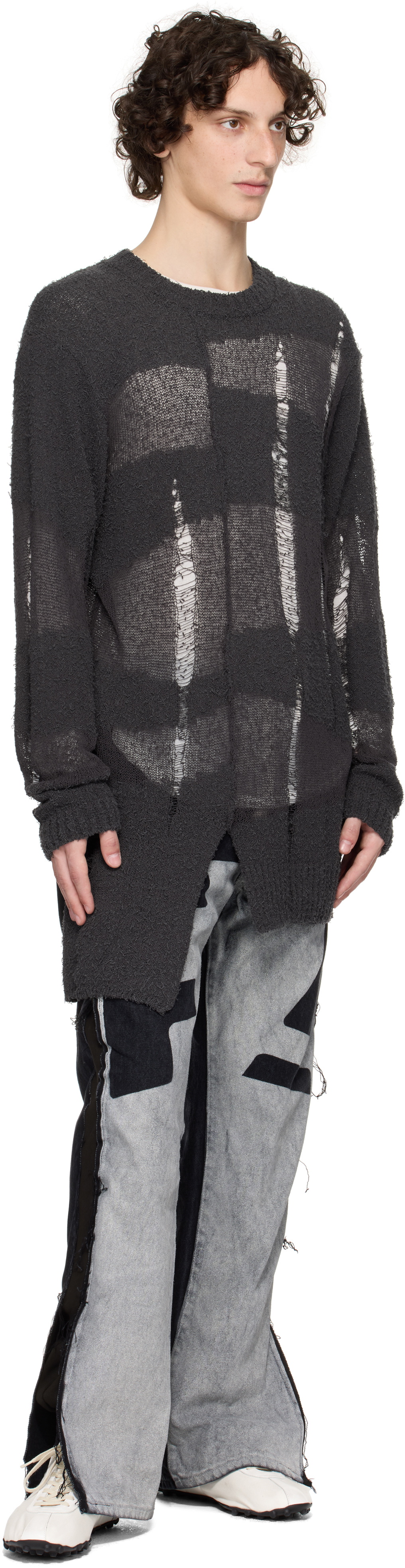 Rivington Roi Rebis Black & Gray Father Agency Fara-C Jeans