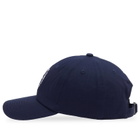 Sporty & Rich Men's SRHWC Embroidered Cap in Navy/White 
