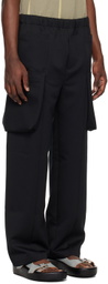 T/SEHNE SSENSE Exclusive Black Cargo Pants