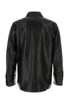 Entire Studios Black Leather Legacy Shirt