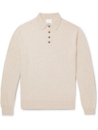 Allude - Cashmere Polo Shirt - Neutrals