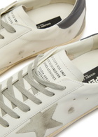 Golden Goose Super Star Distressed Leather Sneakers White