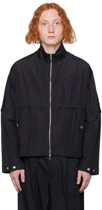 Photo: Emporio Armani Black Bonded Jacket