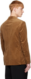 ZEGNA Tan Cashco Blazer