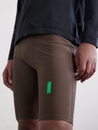 DISTRICT VISION - Maurten Slim-Fit 9'' Recycled Stretch Running Shorts - Brown