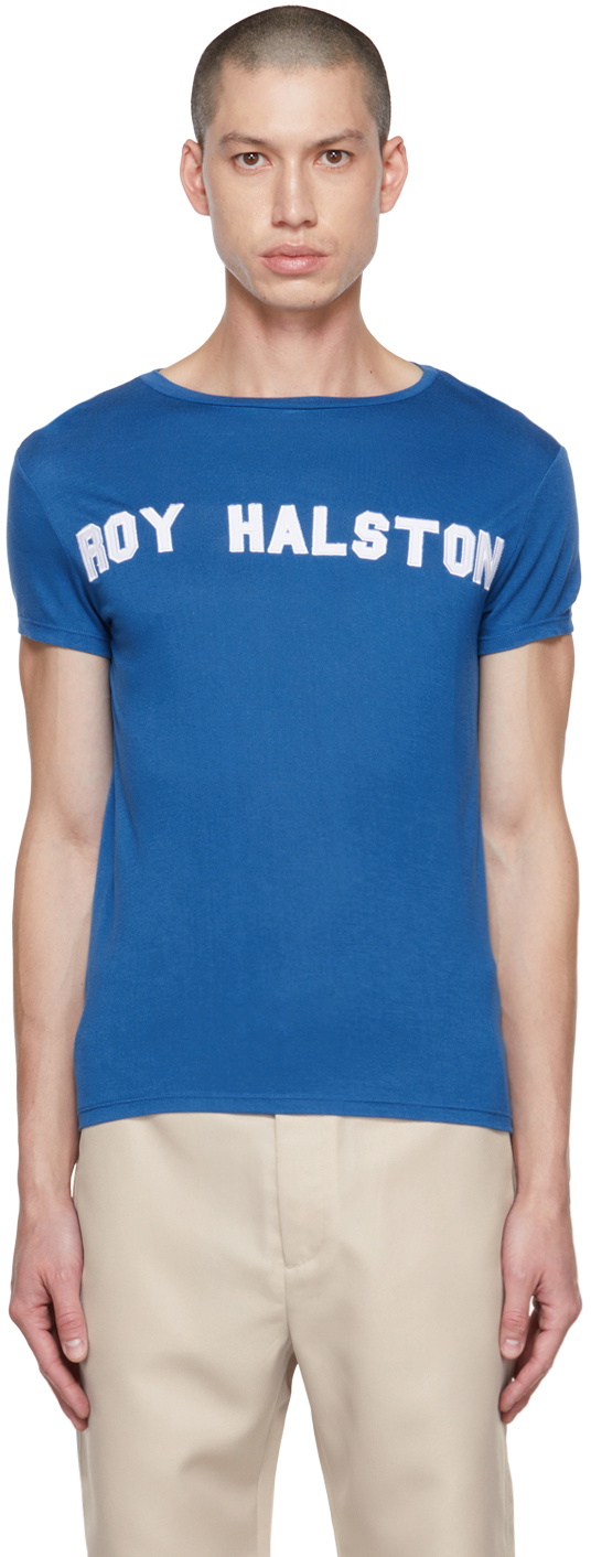 Alled-Martinez Blue Roy Halston T-Shirt