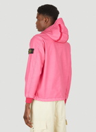 Dyed Anorak Jacket in Pink