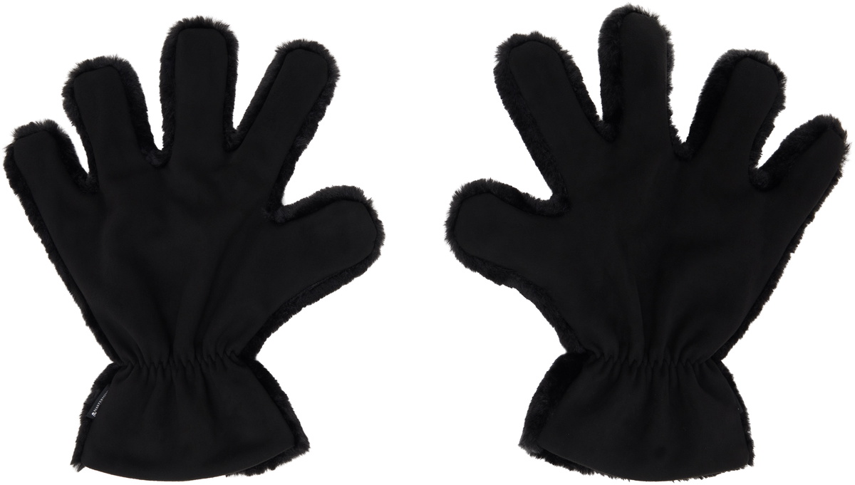 MASTERMIND WORLD 手袋 黒 MASTERMIND WORLD Black Big Hand Gloves MASTERMIND WORLD