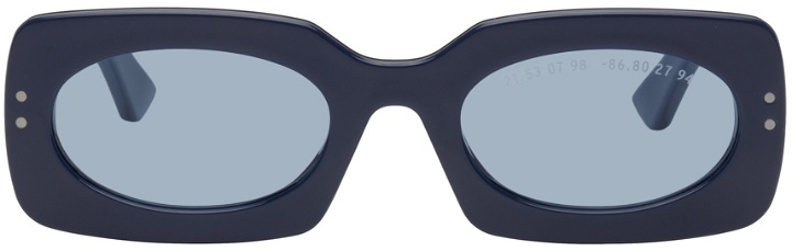 Photo: Clean Waves Blue Inez & Vinoodh Sunglasses