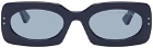 Clean Waves Blue Inez & Vinoodh Sunglasses