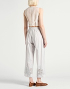 Forte_forte Womens Tailored Vest Apricot